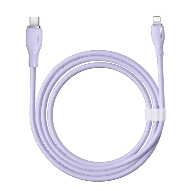 Baseus Cable TYPE-C to IP 20W/1.2M Purple (P10355701511-00) - Gtel baseus cable type c to ip 20w 1 2m purple p10355701511 00 4