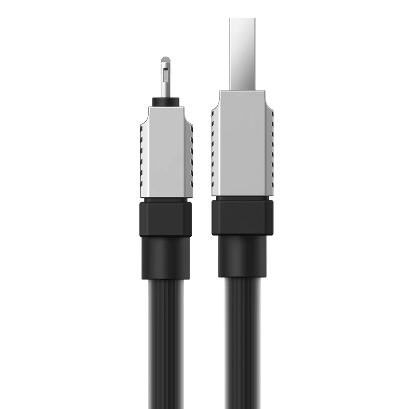 Baseus Cable USB to IP 2.4A/2M Black (CAKW000501) - Gtel baseus cable usb to ip 2 4a 2m black cakw000501 6