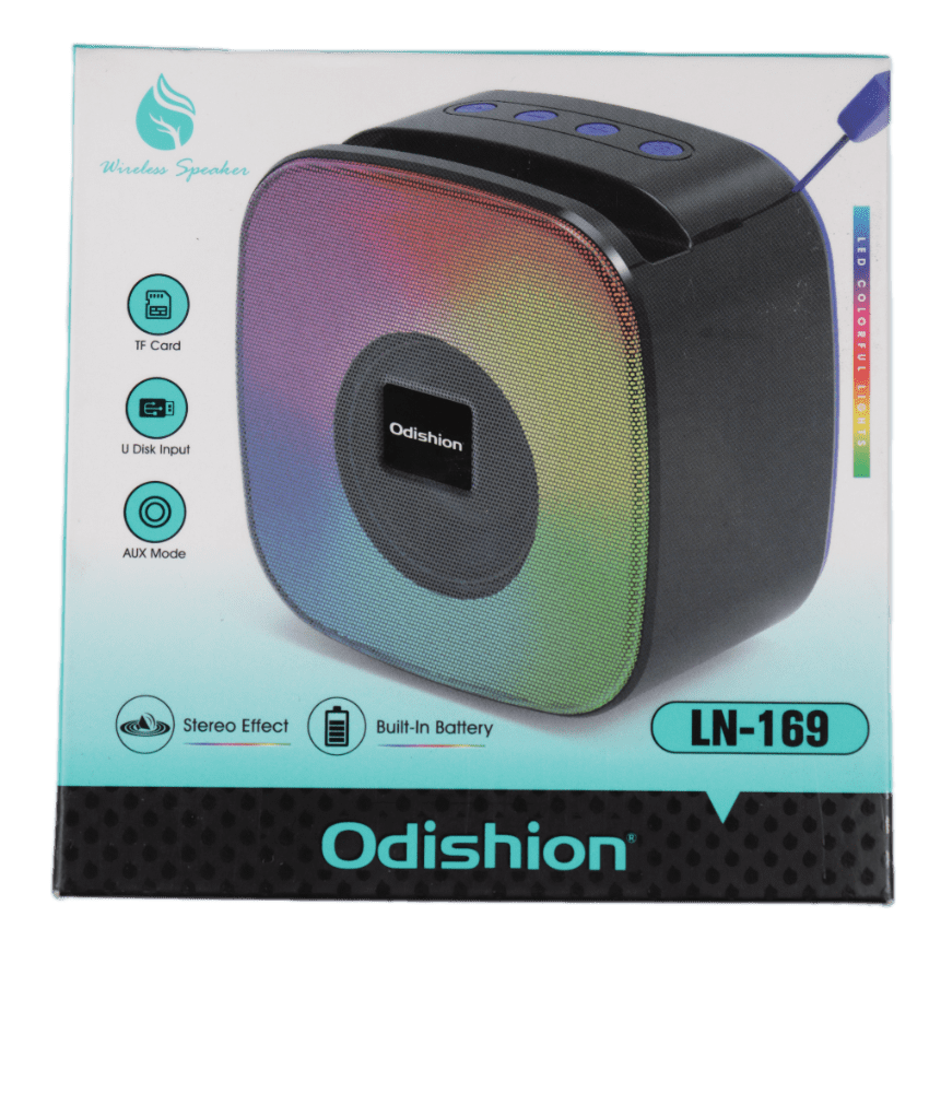 enceinte bluetooth portable ln 169 odishion son haute qualite compacte et legere 4