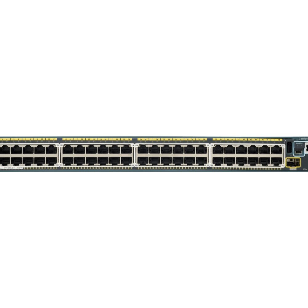 cisco switch catalyst ws c2960s 48td l 48 x 10 100 1000 ports 2 x 10g sfp lan base