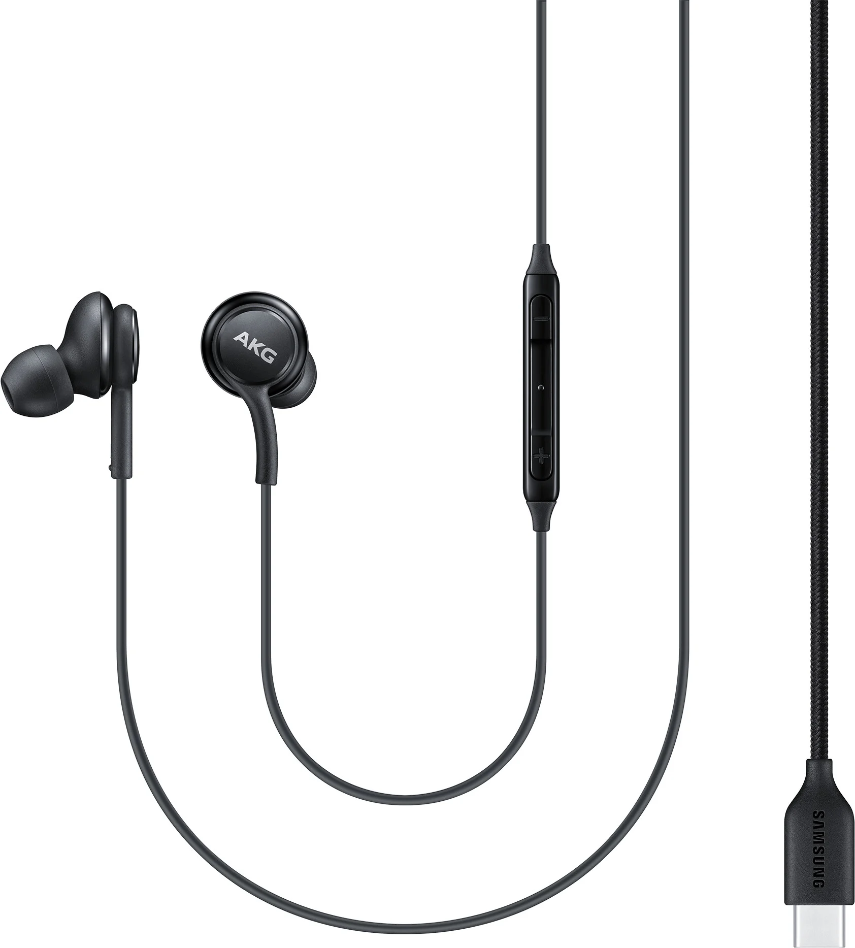Écouteurs Samsung AKG - USB Type-C (EO-IC100BBEGWW) - Gtel ecouteurs samsung usb type c earphones eo ic100bbegww