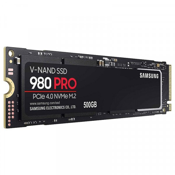 Disque dur Samsung SSD 980 PRO M.2 500 Go SSD – PCIe 4.0 x4 ()
