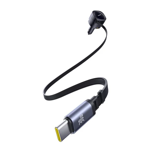 Baseus Enjoyment Max Car Charger C+C Cable & U+C Port 90W (C00035507121-03) - Gtel baseus enjoyment max car charger cc cable uc port 90w c00035507121 03 (2)