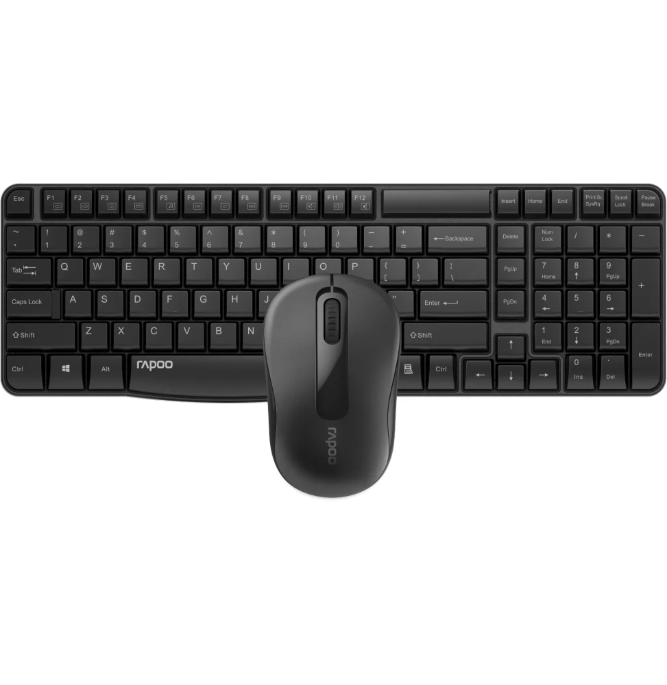 ensemble sans fil souris clavier rapoo x1800s azerty francais