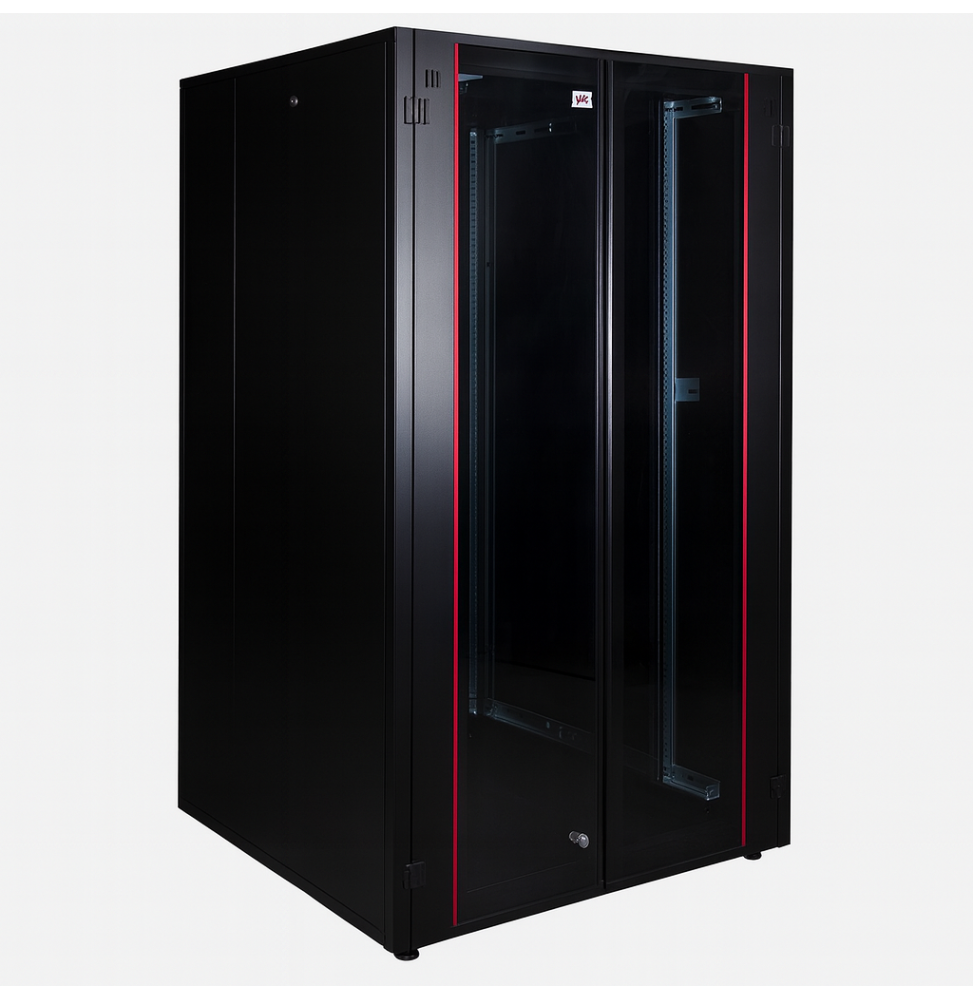 armoire hyperline lande 26u 19p 800x800mm avec porte avant en verre a double ouverture ln hl26u8080 bl b.png