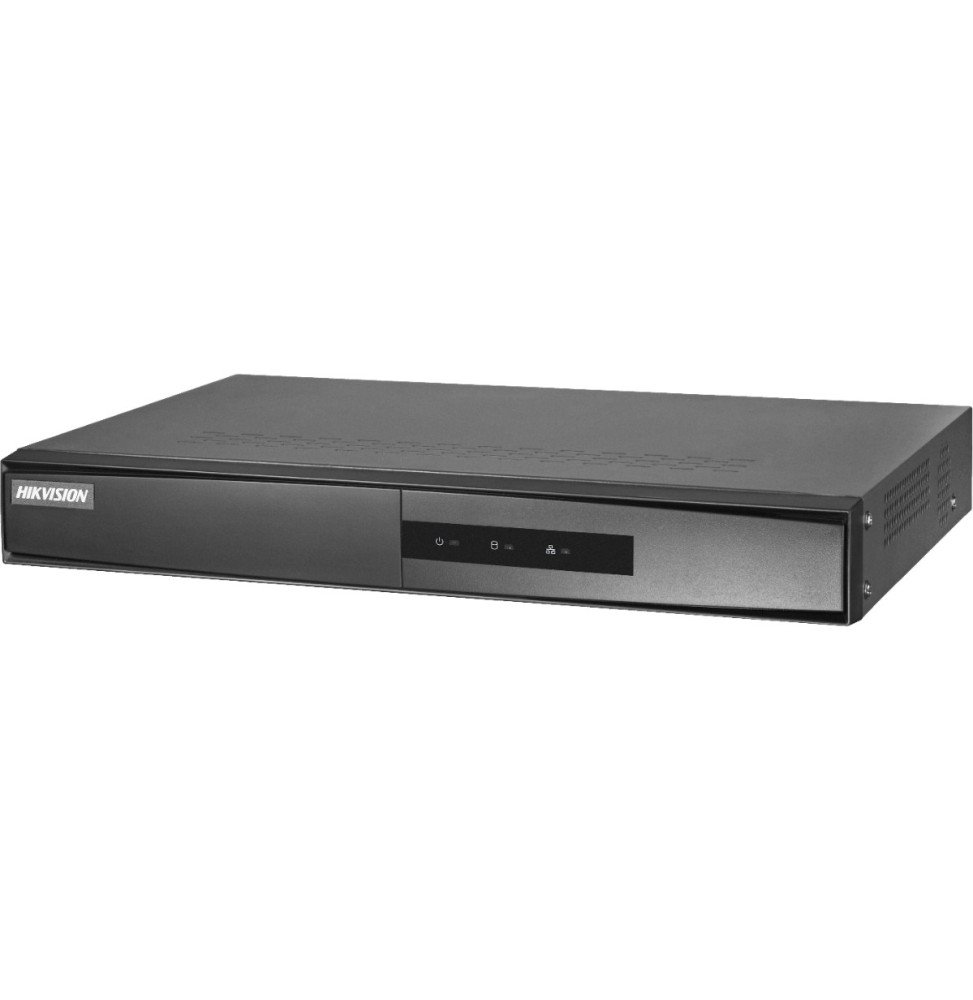enregistreur video nvr hikvision 8 canaux poe 1 emplacement disque dur ds 7108ni q1 8p m