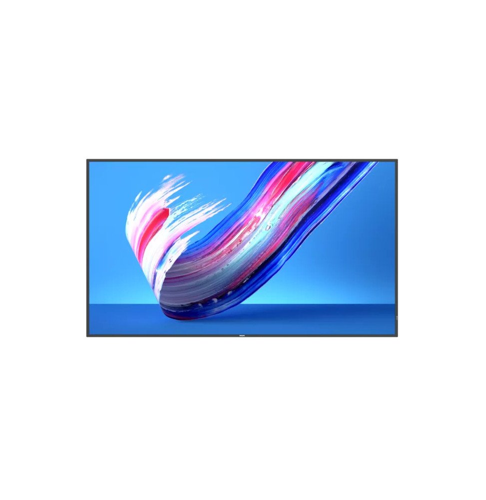 philips 75bdl3650q panneau plat de signalisation numerique 190 5 cm 75 lcd wifi 400 cd m 4k ultra hd noir integre dans le