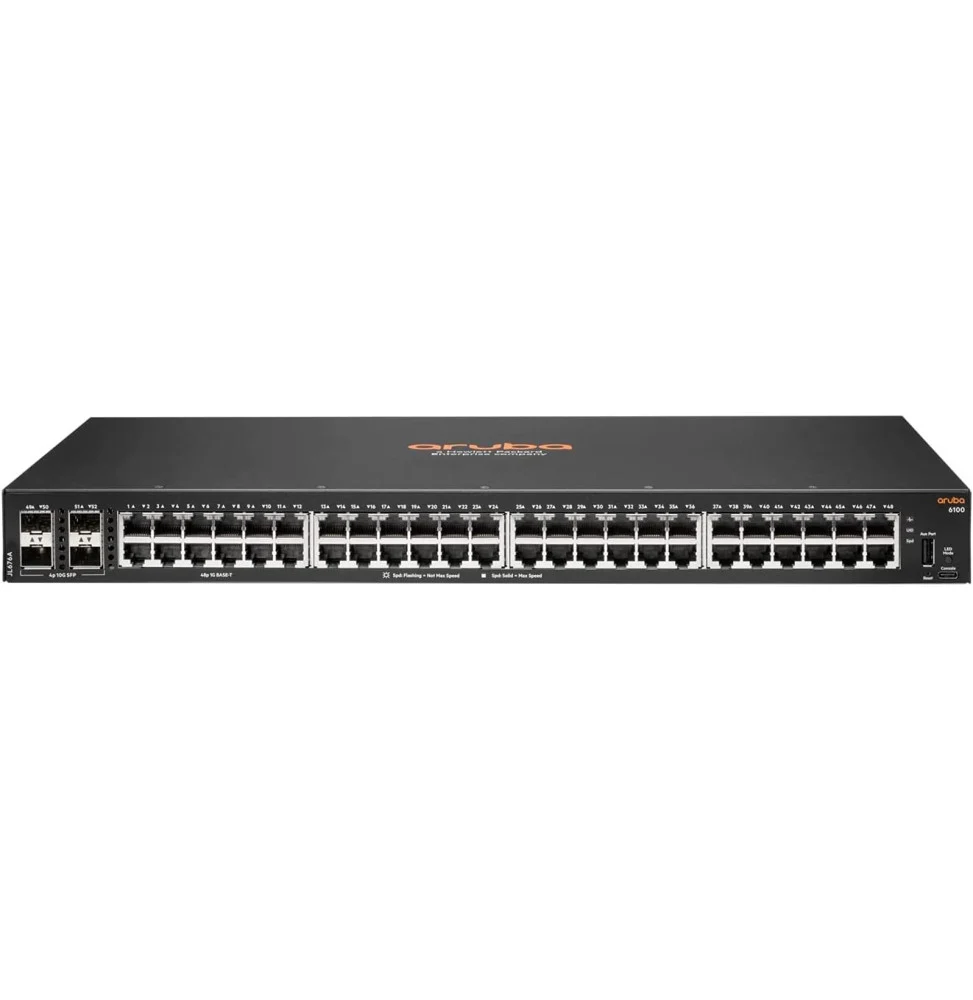 switch aruba 6100 48g 4sfp jl676a
