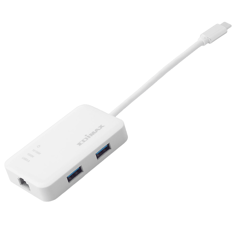 EDIMAX USB-C to 3-Port USB 3.0 Gigabit Ethernet Hub - Gtel EU 4308 Photo 03 1000X1000.png