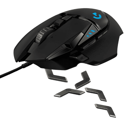 LOGITECH G502 HERO HIGH PERFORMANCE GAMING MOUSE-U (910-005471) - Gtel LOGITECH G502 HERO HIGH PERFORMANCE GAMING MOUSE U 910 005471 5.png