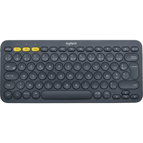 Logitech® K380 Multi Device Bluetooth® Keyboard DARK GREY FRA CENTRAL 920 007568 .png