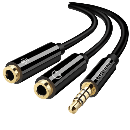 Ugreen Splitter Audio 3.5mm Male to3.5mm Female .png