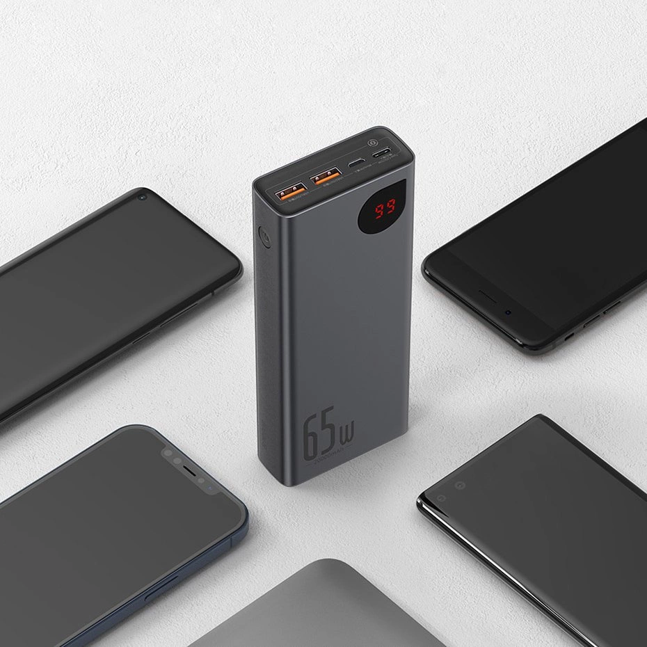 BASEUS Power Bank Digital Display 20000MAH 65W Quick Charge (PPIMDA-D01) - Gtel baseus power bank digital display 20000mah 65w quick charge ppimda d01 3.webp