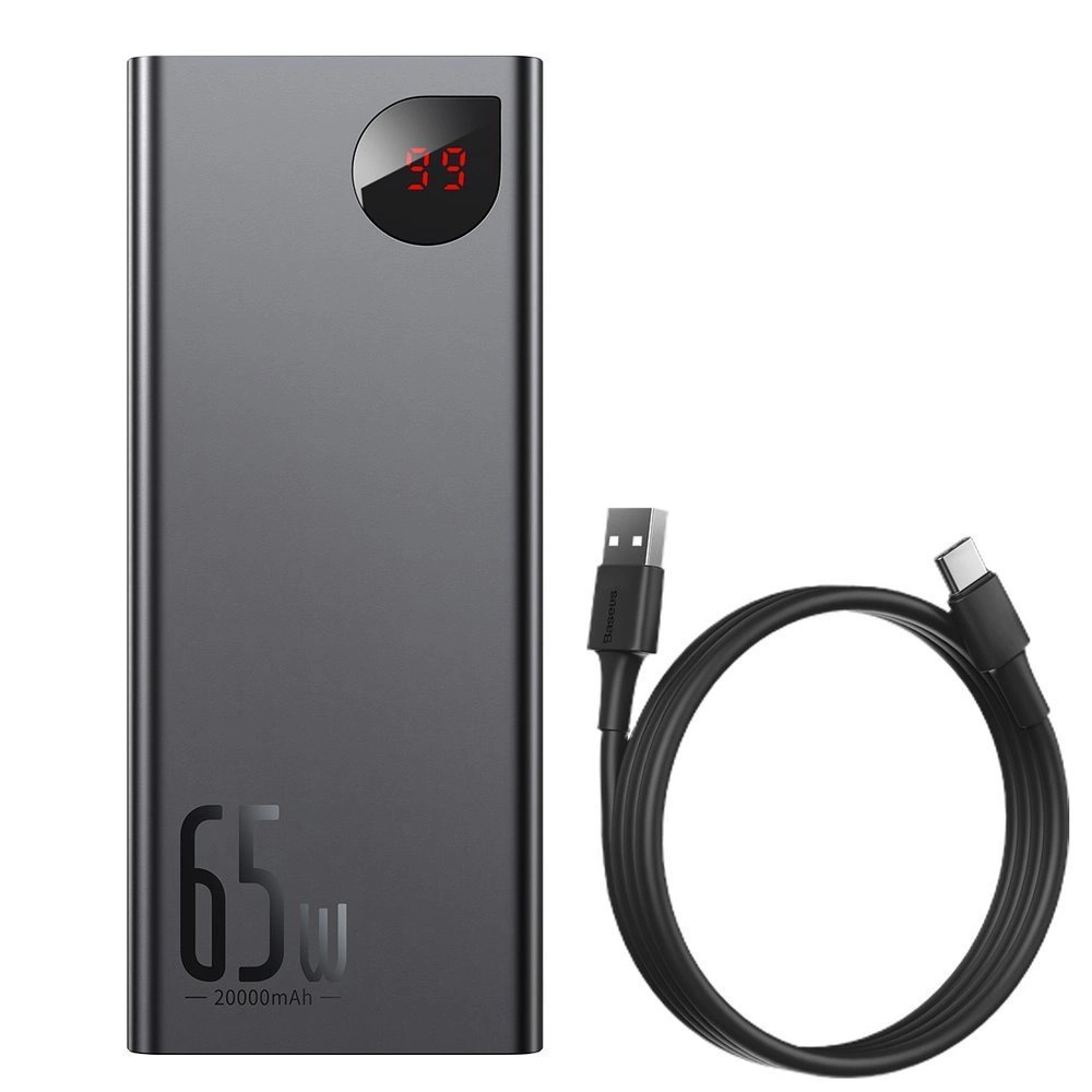 BASEUS Power Bank Digital Display 20000MAH 65W Quick Charge (PPIMDA-D01) - Gtel baseus power bank digital display 20000mah 65w quick charge ppimda d01 7.webp