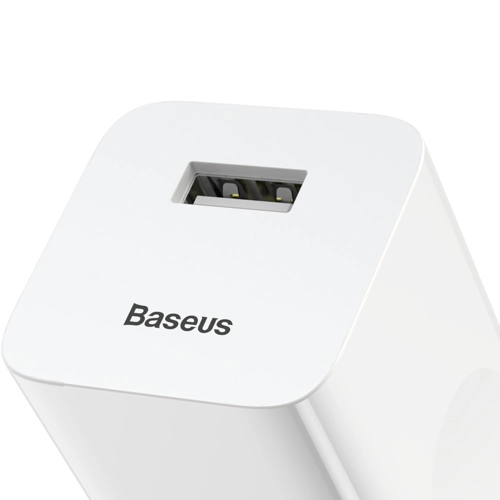 Chargeur rapide Baseus QC 3.0 – blanc (CCALL-BX02) - Gtel chargeur rapide baseus qc 3 0 blanc ccall bx02 6.webp