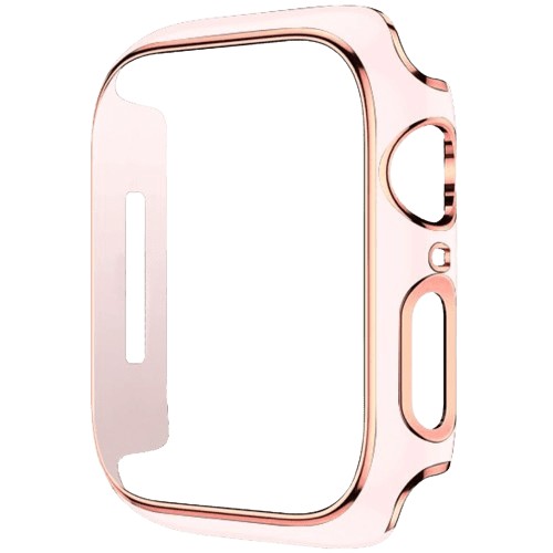 hyphen apple watch frame protector 41mm pink and rose gold haw fp41prg7712 1.png