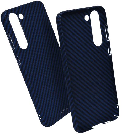 hyphen carbon fiber case samsung s23 blue hpc cfs23bl7170 1.png