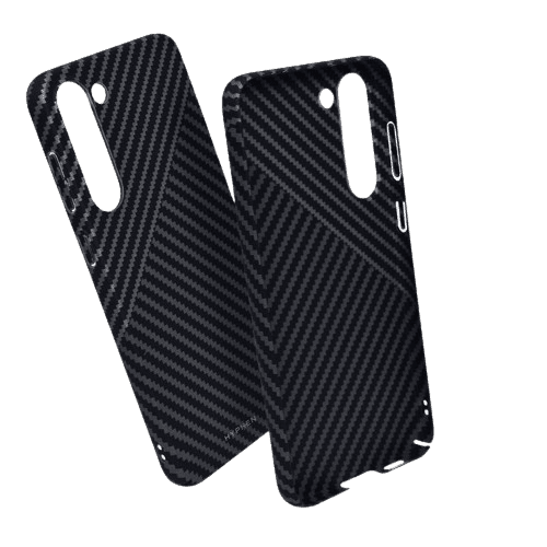 hyphen dual color carbon fiber case samsung s23 plus black and white hpc cs23pbw7286 1.png