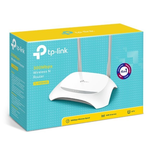 TP-Link 300Mbps Wireless N Router (TL-WR840N) - Gtel tp link 300mbps wireless n router tl wr840n 2.jpg