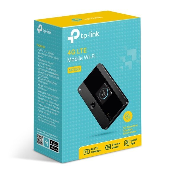 Tp-link Modem Routeur Mobile 4G 150 Mbps WiFi (M7350) - Gtel tp link modem routeur mobile 4g 150 mbps wifi m7350 4.jpg
