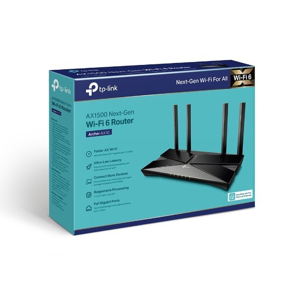 tp link point dacces wifi 6 ax 1500 mbps bi bande gigabit archer ax10 2.jpg